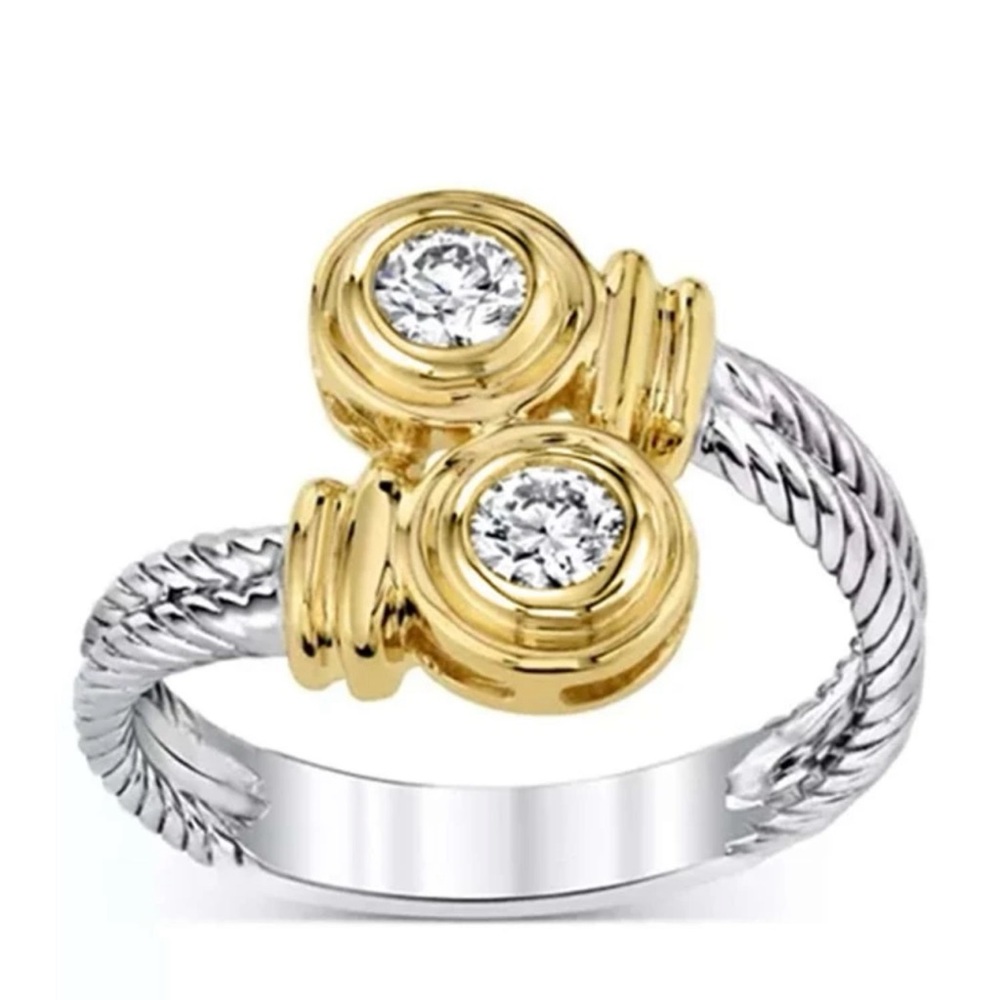 BRIDAL WEDDING RING - Picture 1 of 4